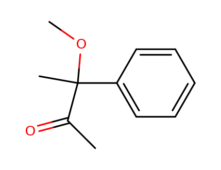 Molecular Structure of 18913-16-1 ((+/-)-3-methoxy-3-phenyl-butan-2-one)