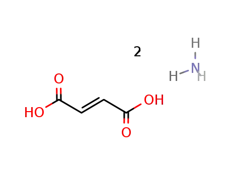 Molecular Structure of 1509-68-8 (fumaric acid ammonium salt)
