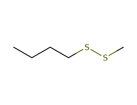 Molecular Structure of 60779-24-0 (Disulfide, butyl methyl)