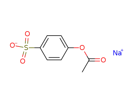 Benzenesulfonic acid, 4-(acetyloxy)-, sodium salt