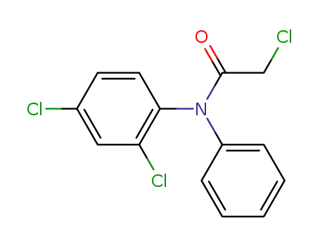 Molecular Structure of 626239-02-9 (2-Chloro-N-(2,4-dichloro-phenyl)-N-phenyl-acetamide)