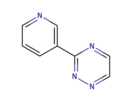 Molecular Structure of 342900-01-0 (3-(3-pyridyl)-1,2,4-triazine)