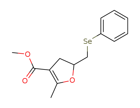 methyl 2-methyl-5-((phenylselanyl)methyl)-4,5-dihydrofuran-3-carboxylate