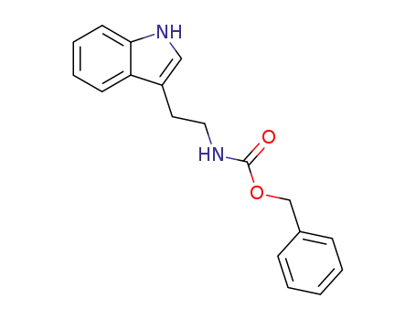 Molecular Structure of 38750-13-9 ((2-indol-3-yl-ethyl)-carbamic acid benzyl ester)