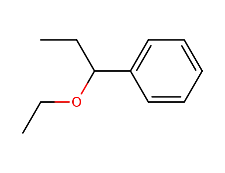 Molecular Structure of 62163-19-3 ((1-ethoxypropyl)benzene)