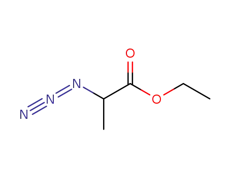 Molecular Structure of 71754-74-0 (Propanoic acid, 2-azido-, ethyl ester)