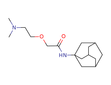 Acetamide,2-[2-(dimethylamino)ethoxy]-N-tricyclo[3.3.1.13,7]dec-1-yl-
