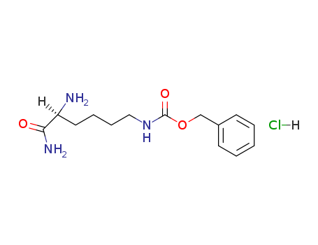 Carbamic acid,[(5S)-5,6-diamino-6-oxohexyl]-, phenylmethyl ester, monohydrochloride (9CI)