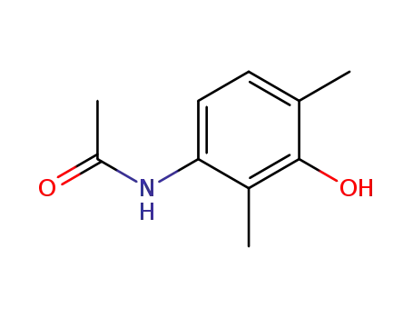 Molecular Structure of 28739-71-1 (3-acetylamino-2,6-dimethylphenol)