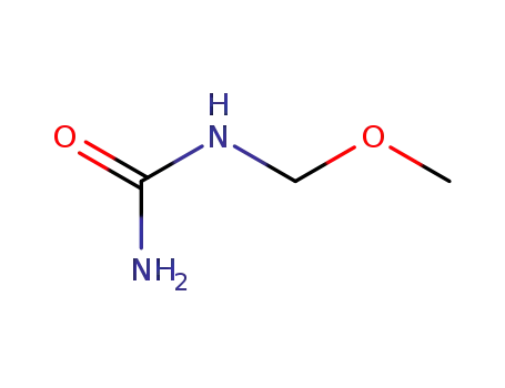 Molecular Structure of 13824-21-0 (Urea, (methoxymethyl)-)