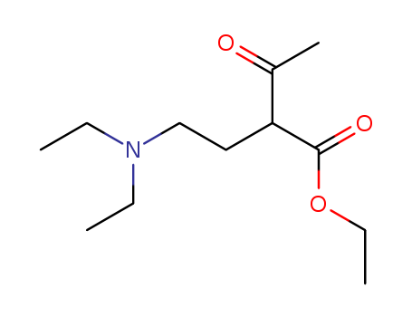 Butanoic acid,2-[2-(diethylamino)ethyl]-3-oxo-, ethyl ester