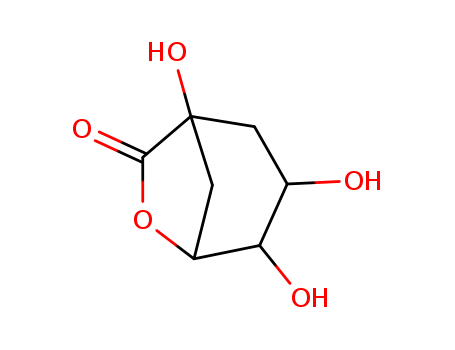 6-Oxabicyclo[3.2.1]octan-7-one,1,3,4-trihydroxy- cas  640-06-2