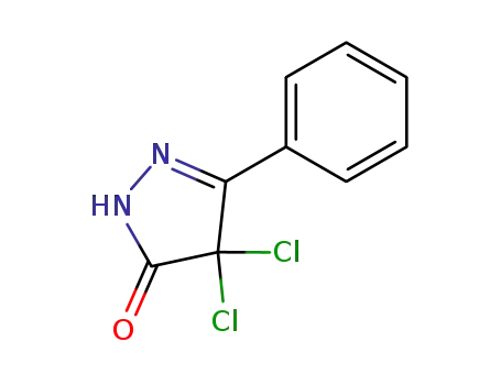 3-phenyl-4,4-dichloro-2-pyrazolin-5-one