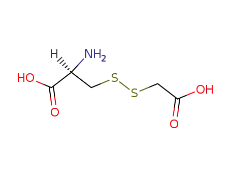 Molecular Structure of 15253-37-9 (S-carboxymethylthiocysteine)