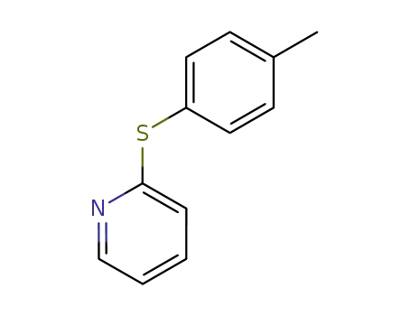Molecular Structure of 51954-54-2 (2-(p-tolylthio)pyridine)