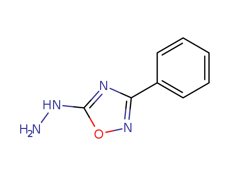 1,2,4-Oxadiazol-5(2H)-one, 3-phenyl-, hydrazone