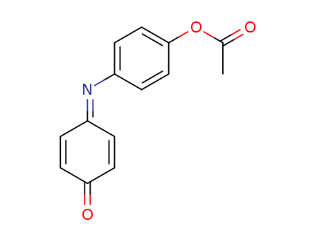 2, 5-Cyclohexadien-1-one, 4-[[4- (acetyloxy)phenyl]imino]-  CAS NO.7761-80-0