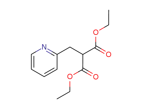 Molecular Structure of 3243-01-4 (diethyl (2-pyridylmethyl)malonate)