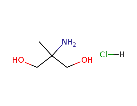 Molecular Structure of 24801-54-5 (1,3-Propanediol, 2-amino-2-methyl-, hydrochloride)