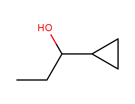 Molecular Structure of 18729-46-9 (1-Cyclopropylpropan-1-ol)