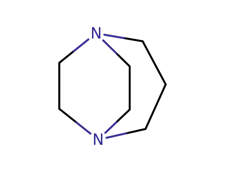 Molecular Structure of 283-47-6 (1,5-Diazabicyclo[3.2.2]nonane)