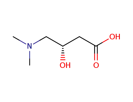 Molecular Structure of 99211-78-6 ((S)-4-Dimethylamino-3-hydroxy-butyric acid)