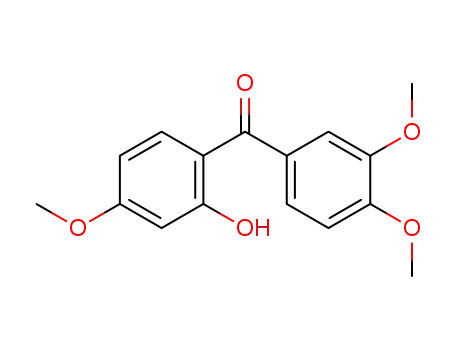 (3,4-dimethoxyphenyl)(2-hydroxy-4-methoxyphenyl)methanone