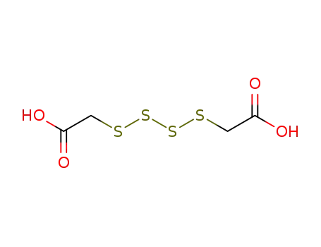Molecular Structure of 16002-32-7 (Acetic acid,2,2'-tetrathiobis- (9CI))