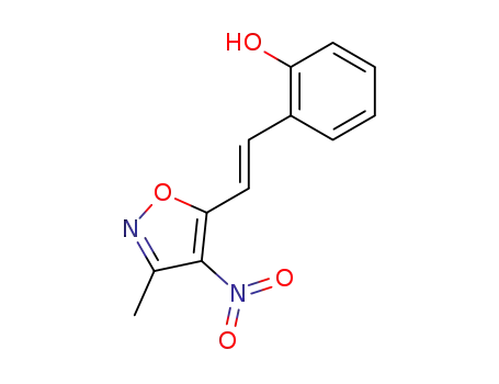 3-methyl-4-nitro-5-<2-(2-hydroxyphenyl)ethenyl>isoxazole