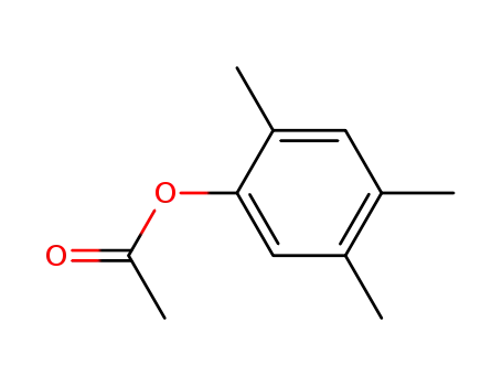 2,4,5-trimethyl-1-acetoxybenzene