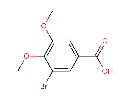Molecular Structure of 20731-48-0 (3-BROMO-4,5-DIMETHOXYBENZOIC ACID)