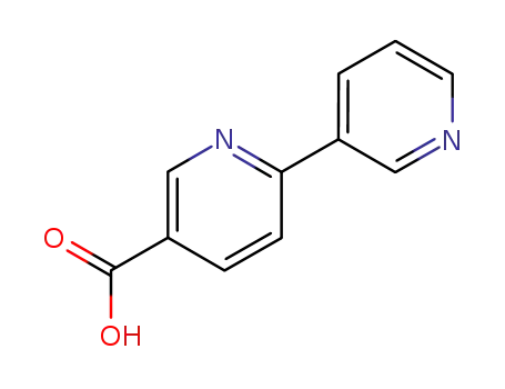 Molecular Structure of 5059-52-9 (6-(Pyridin-3-yl)-nicotinic acid)