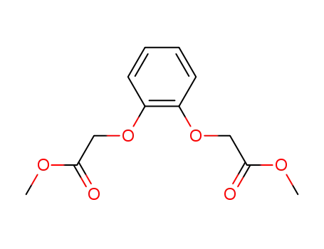 Molecular Structure of 27648-87-9 (Acetic acid,2,2'-[1,2-phenylenebis(oxy)]bis-, 1,1'-dimethyl ester)