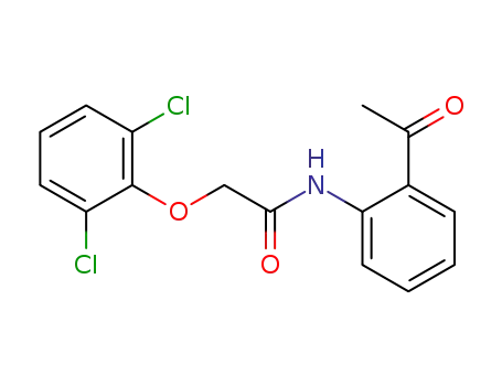 <i>N</i>-(2-acetyl-phenyl)-2-(2,6-dichloro-phenoxy)-acetamide