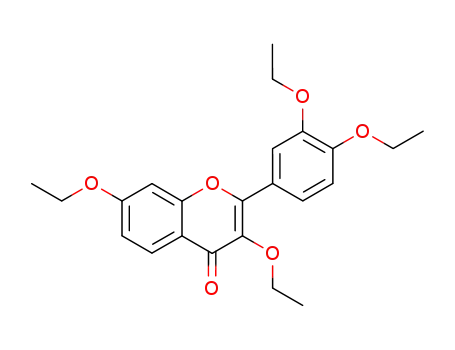 3,7-diethoxy-2-(3,4-diethoxy-phenyl)-chromen-4-one