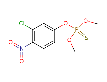Phosphorothioic acid,O-(3-chloro-4-nitrophenyl) O,O-dimethyl ester