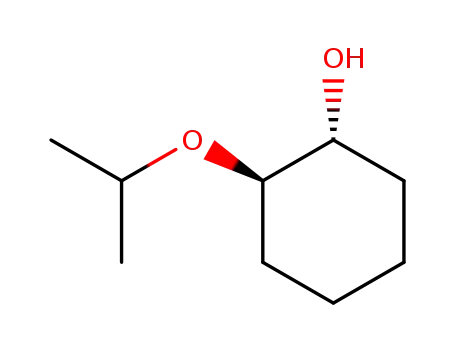 Molecular Structure of 60421-37-6 (Cyclohexanol, 2-(1-methylethoxy)-, (1R,2R)-rel-)
