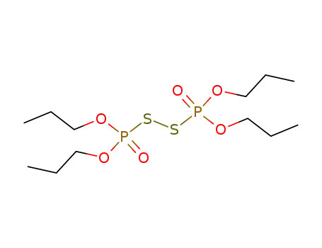 Molecular Structure of 7369-37-1 (bis(dipropoxyphosphinyl) disulfide)