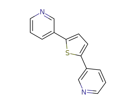 Molecular Structure of 1665-30-1 (3-[5-(3-pyridyl)-2-thienyl]pyridine)