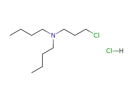 Molecular Structure of 115555-77-6 (3-(DIBUTYLAMINO)PROPYL CHLORIDE HYDROCHLORIDE (DBPC.HCL))