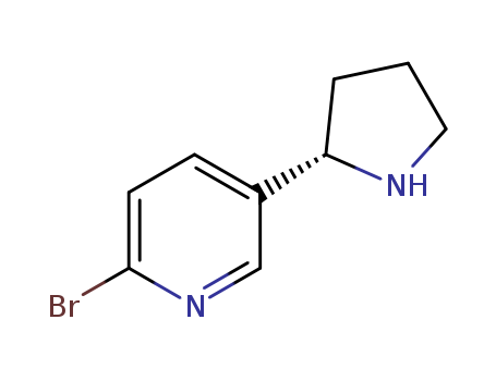 2-broMo-5-(pyrrolidin-2-yl)pyridine