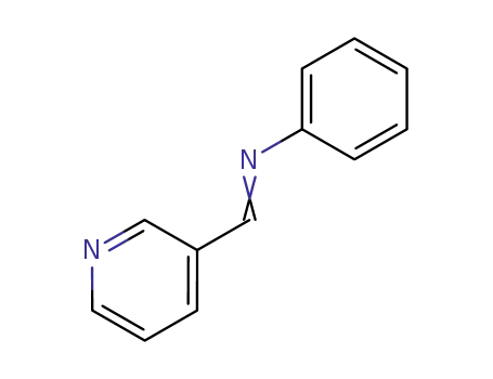 N-[(3-Pyridinyl)methylene]aniline
