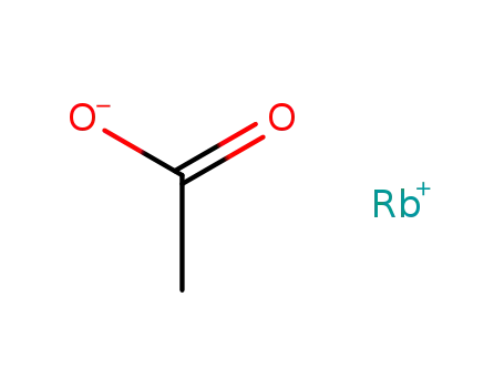 Molecular Structure of 563-67-7 (RUBIDIUM ACETATE)