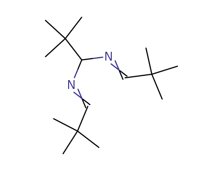 Molecular Structure of 104410-32-4 (N,N'-bis(2,2-dimethylpropylidene)-2,2-dimethyl-1,1-propanediamine)