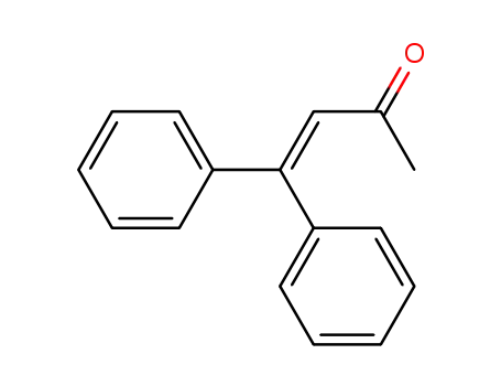 Molecular Structure of 837-66-1 (3-Buten-2-one, 4,4-diphenyl-)
