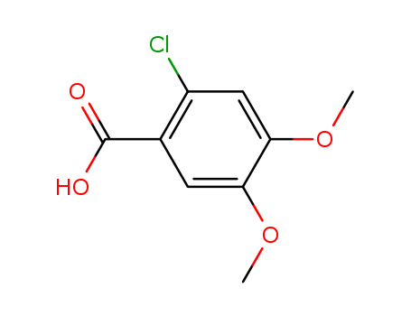 2-CHLORO-4,5-DIMETHOXYBENZOIC ACID  CAS NO.60032-95-3