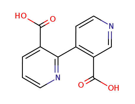Molecular Structure of 4433-02-7 ([2,4'-Bipyridine]-3,3'-dicarboxylic acid )