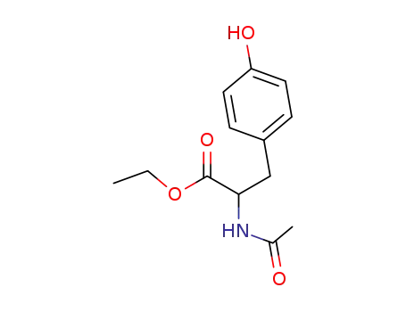 Molecular Structure of 30697-69-9 (ethyl N-acetyl-tyrosinate)