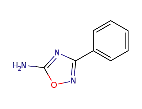 Molecular Structure of 3663-37-4 (5-amino-3-phenyl-1,2,4-oxadiazole)