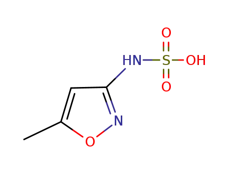 Molecular Structure of 87198-71-8 ((5-methyl-1,2-oxazol-3-yl)sulfamic acid)
